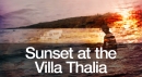 Sunset at the Villa Thalia